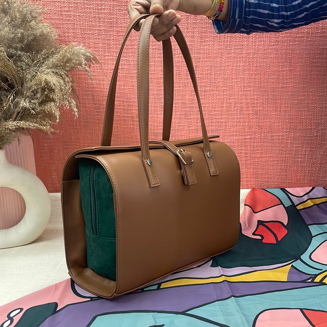 Brown Green Swede Leera 12inch