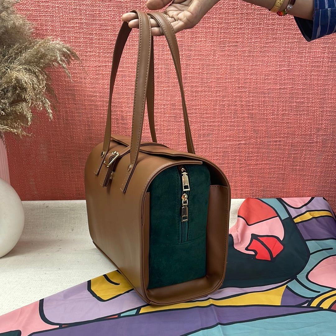 Brown Green Swede Leera 12inch