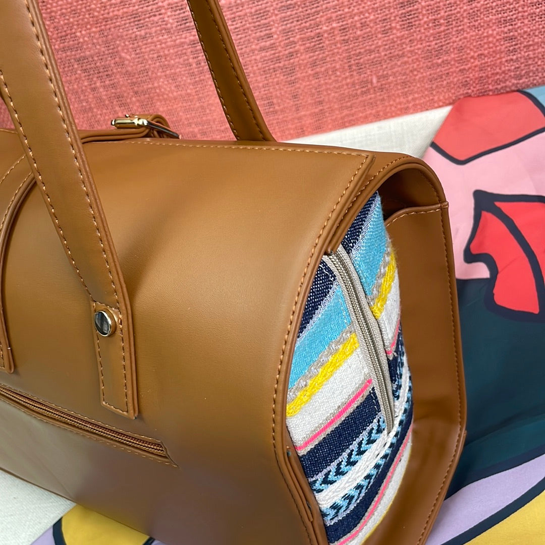 Tan Vibrant Leera 16inch Bag