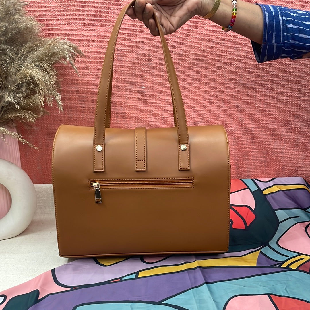 Tan Vibrant Leera 16inch Bag