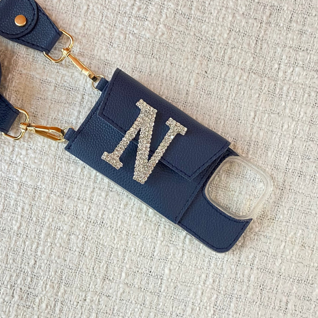 Blue Purple Pop Cloth on Pocket Pochette only Belt