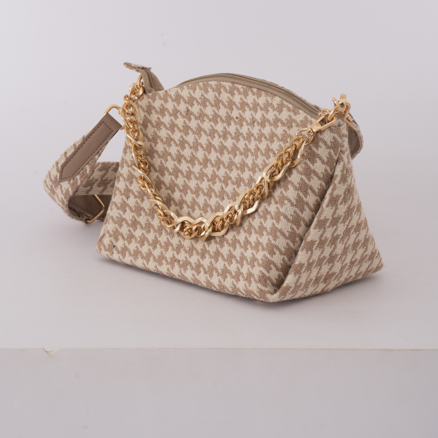 New Boho Sling - In Beige With Vintage Design