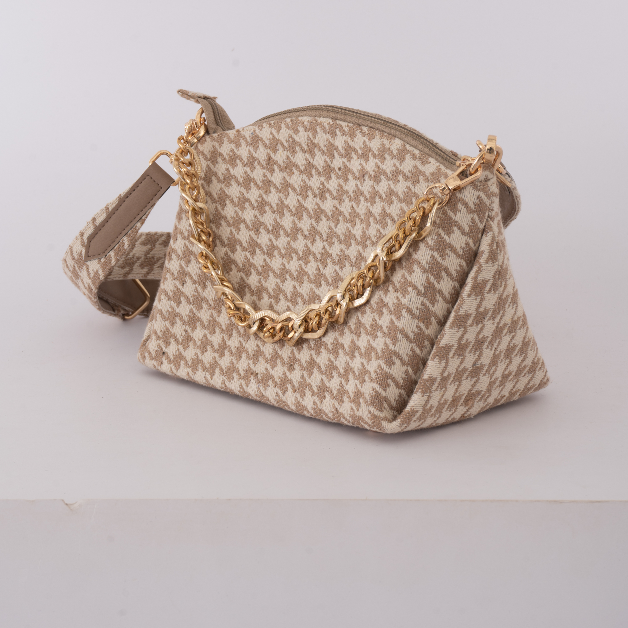 New Boho Sling - In Beige With Vintage Design