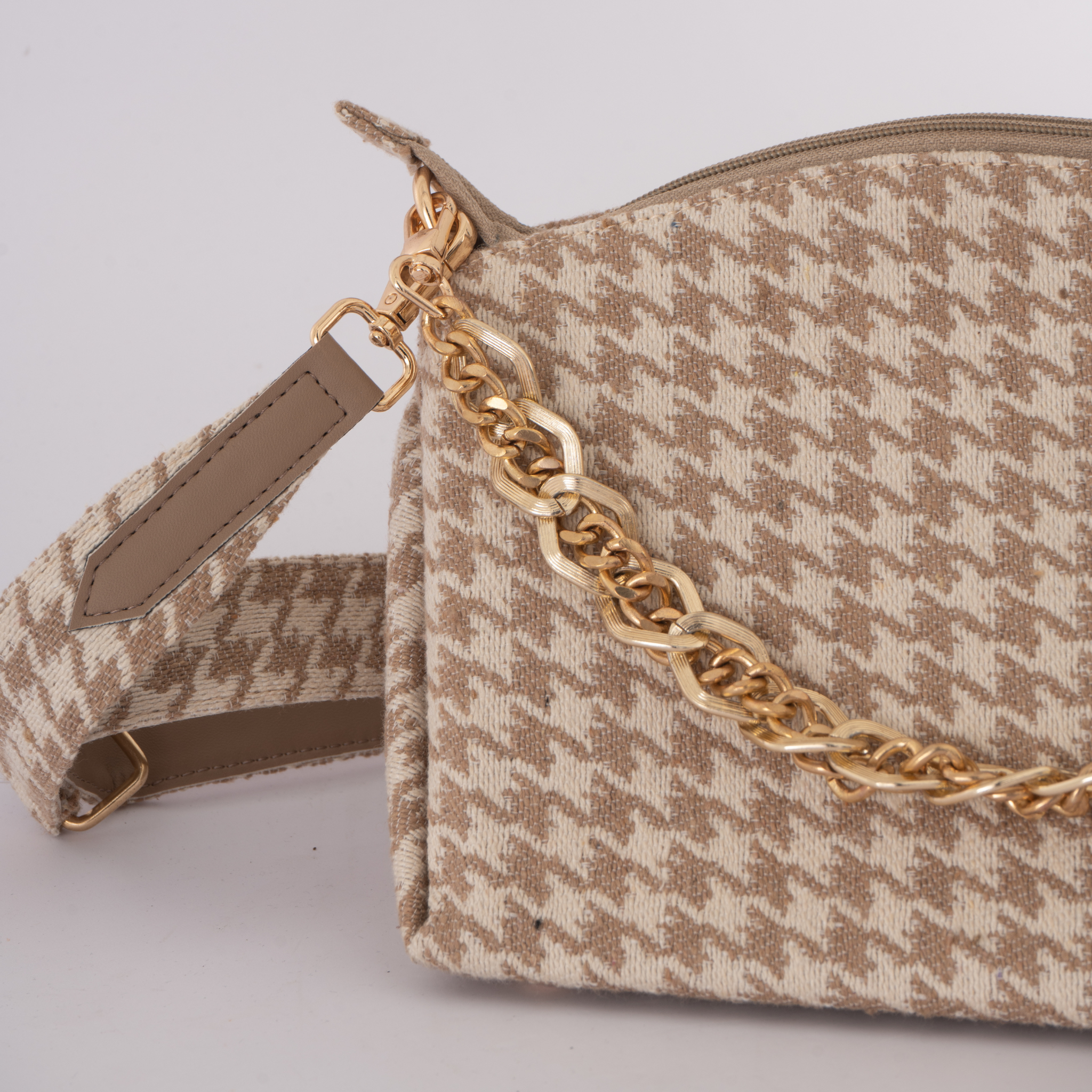New Boho Sling - In Beige With Vintage Design