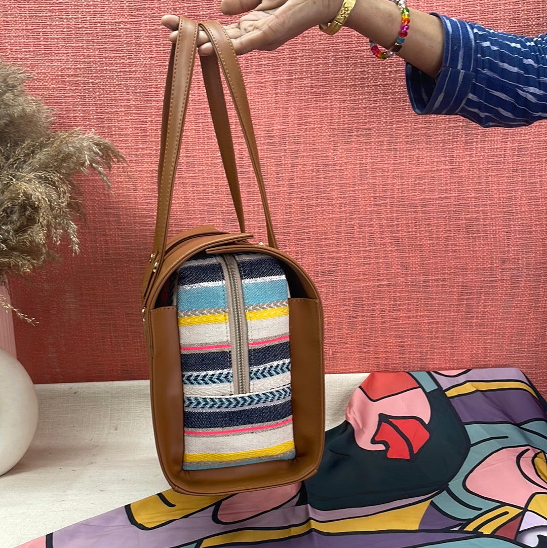 Tan Vibrant Leera 16inch Bag