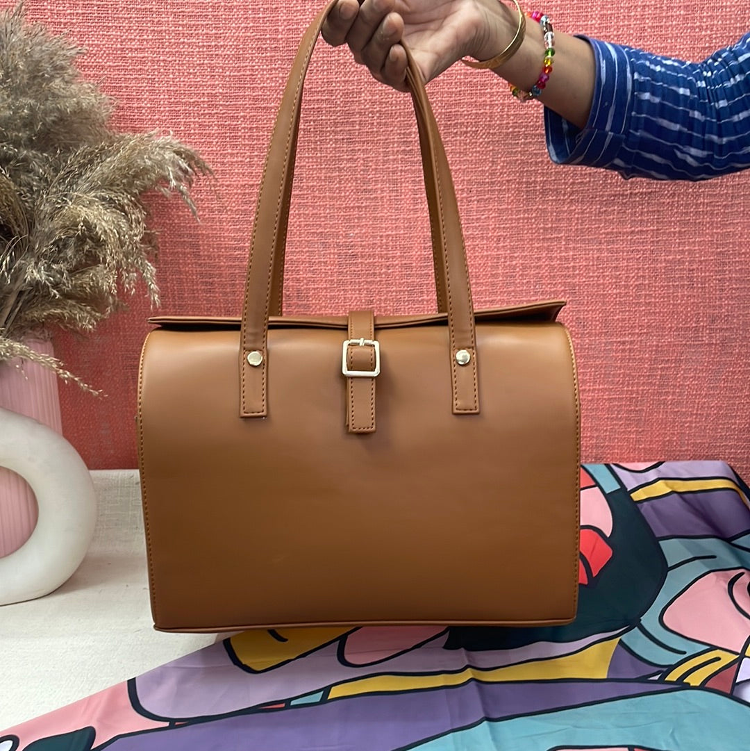 Tan Vibrant Leera 16inch Bag