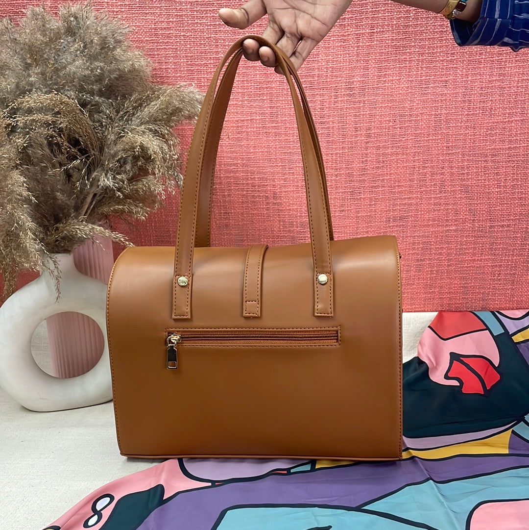 Tan Pink Bullet Leera 12inch