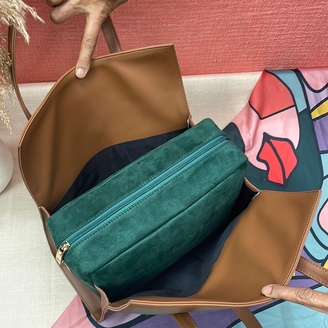 Brown Green Swede Leera 12inch