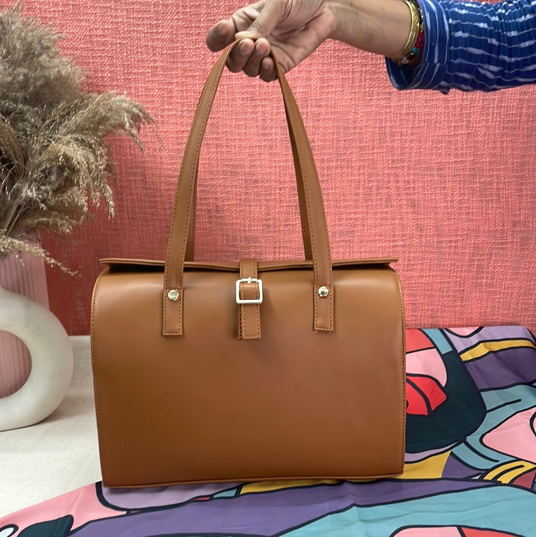 Tan Pink Bullet Leera 12inch