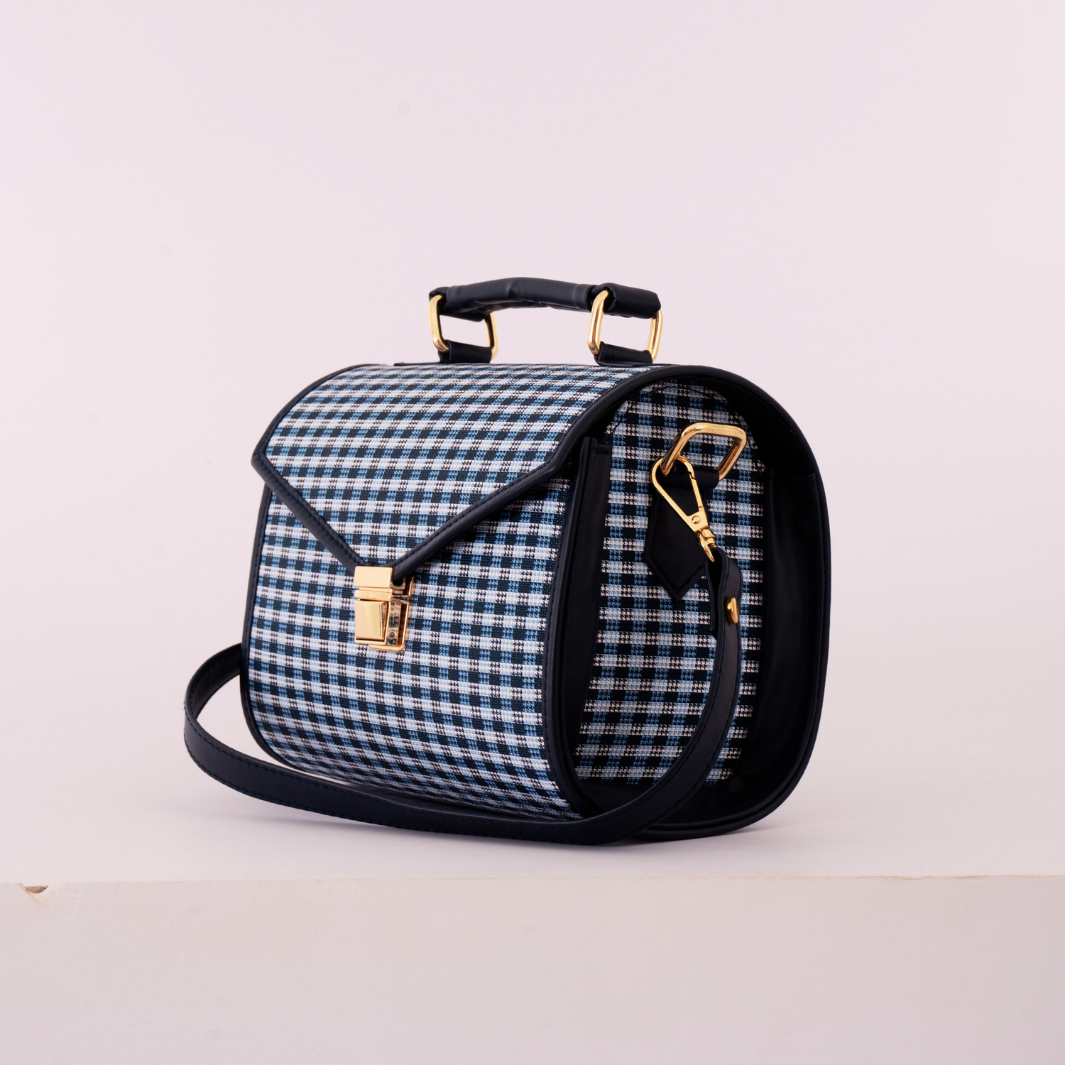 Pretty Little Box - Sling In Blue checks