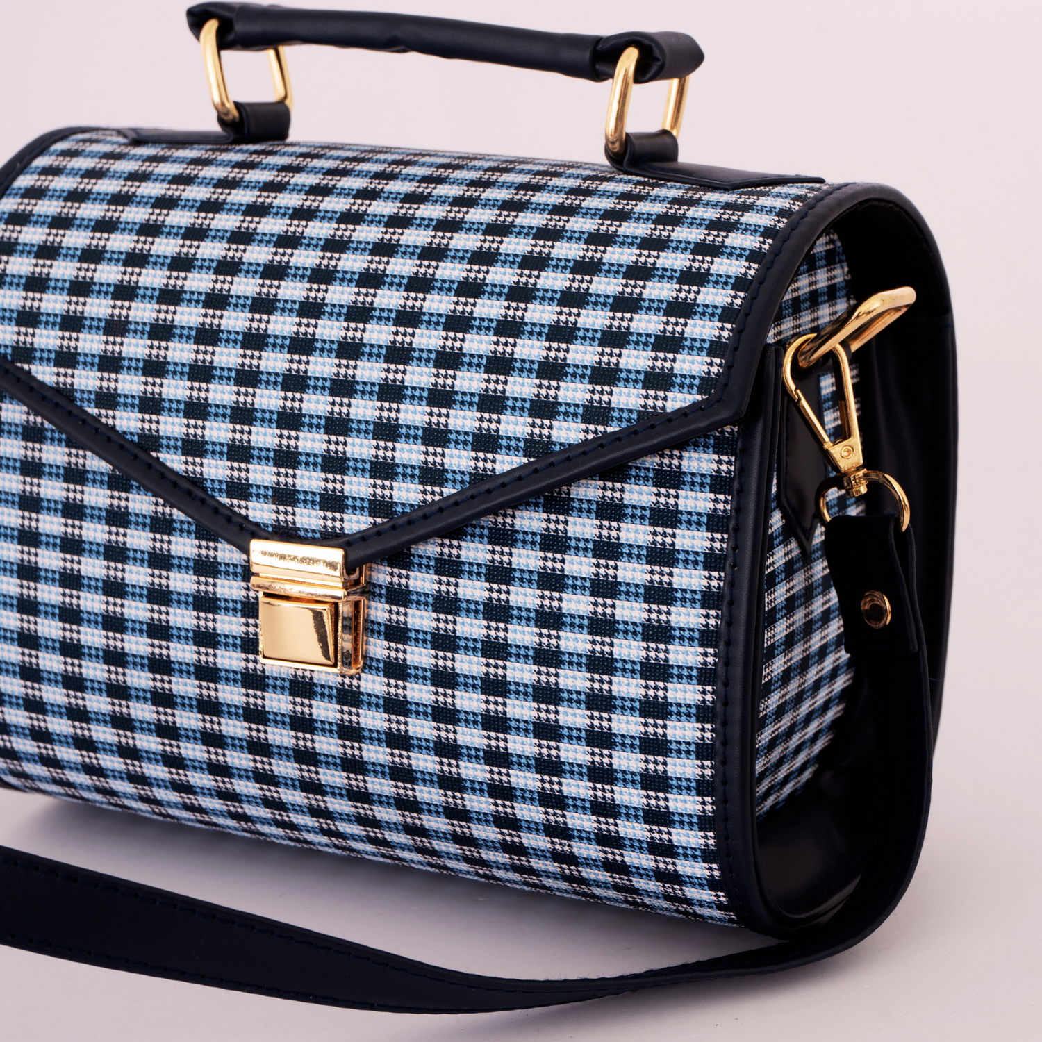 Pretty Little Box - Sling In Blue checks
