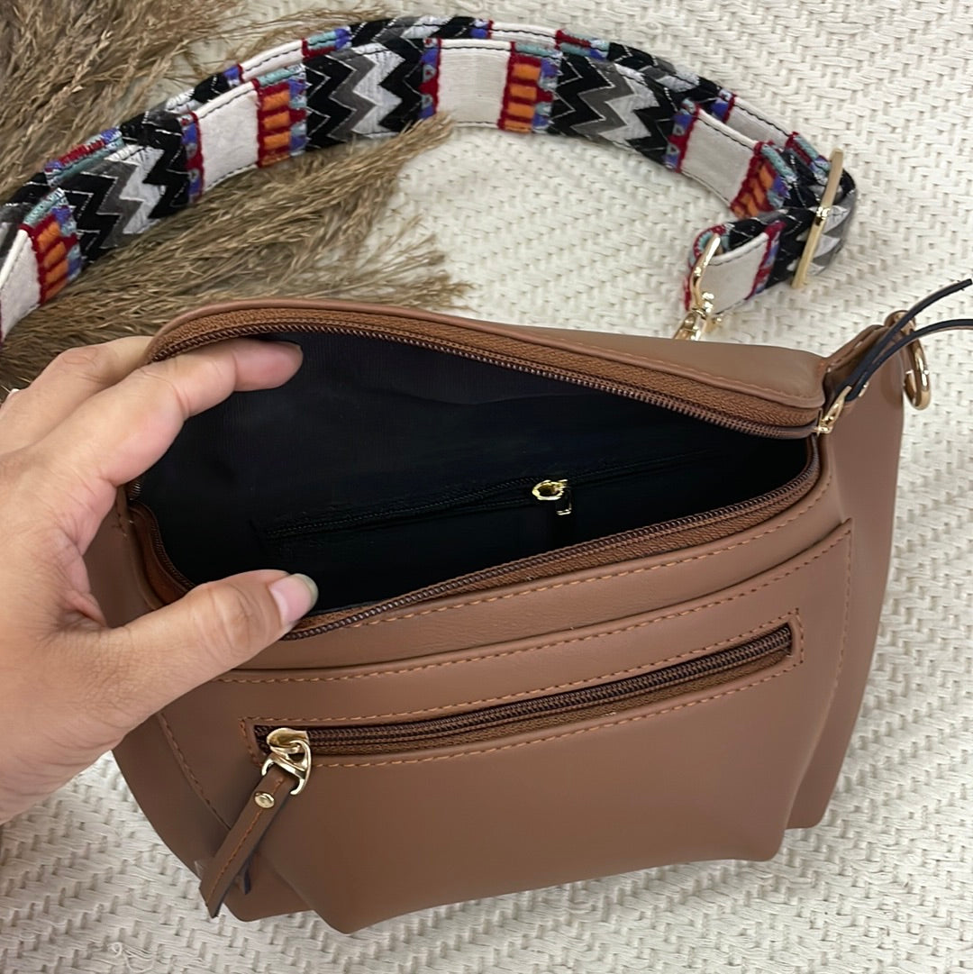 BUM BAG IN BROWN