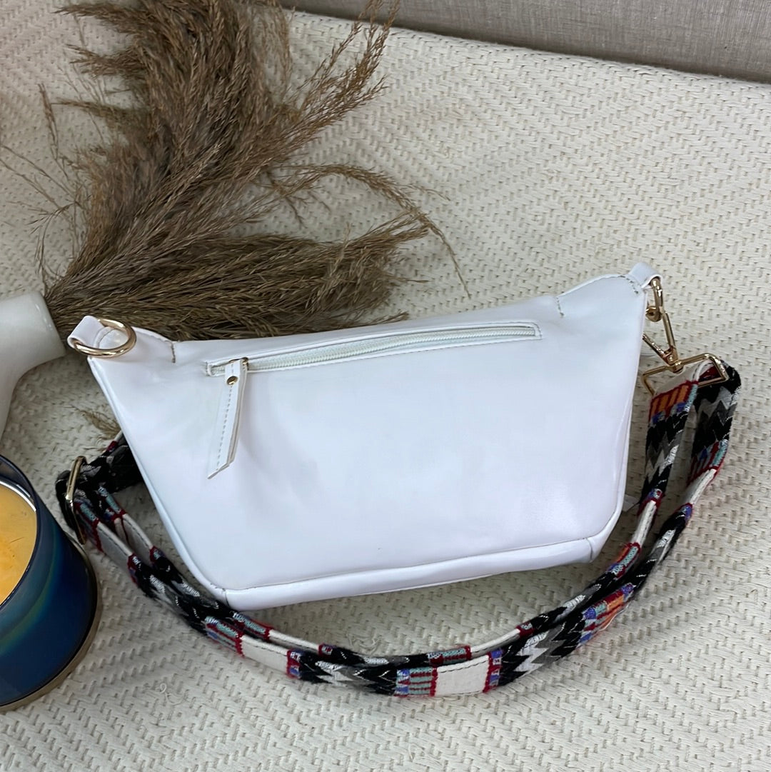 BUM BAG IN WHITE