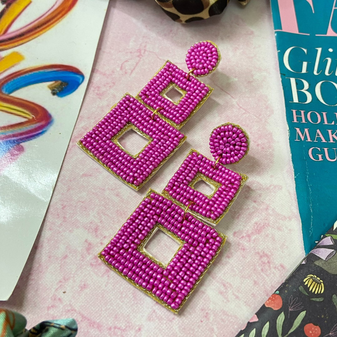 Merralina Pink Earrings