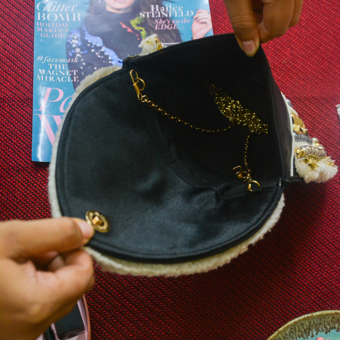 Black Boho Sling Small