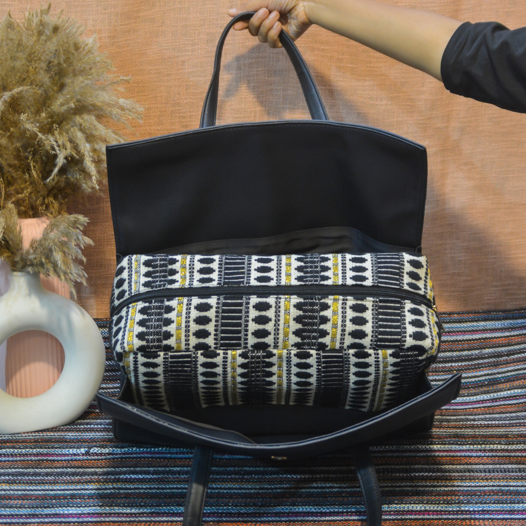 Black Bullet Leera 16inch Bag + Big Wallet Combo