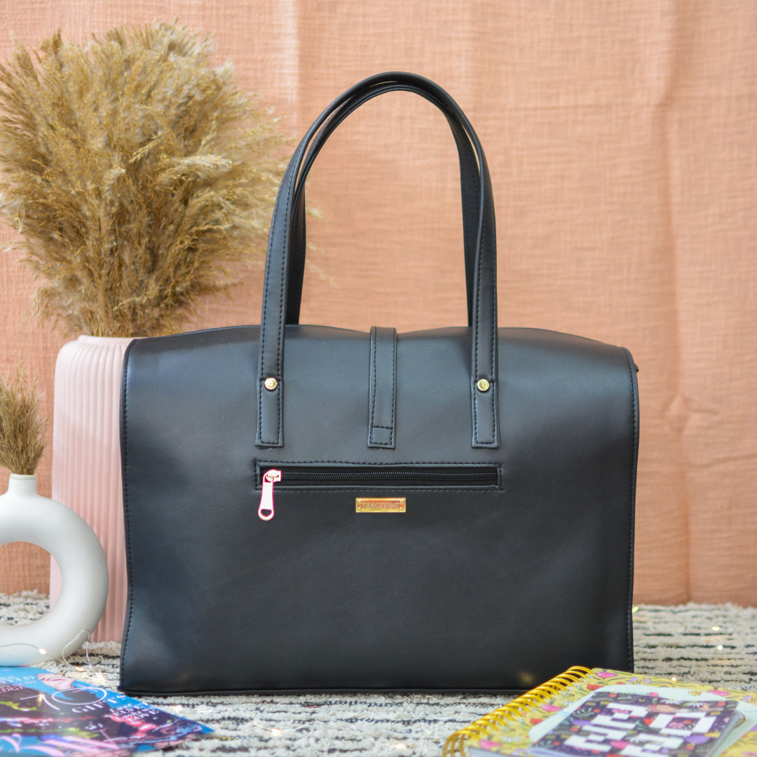 Black & Green Swede Leera 16inch Bag