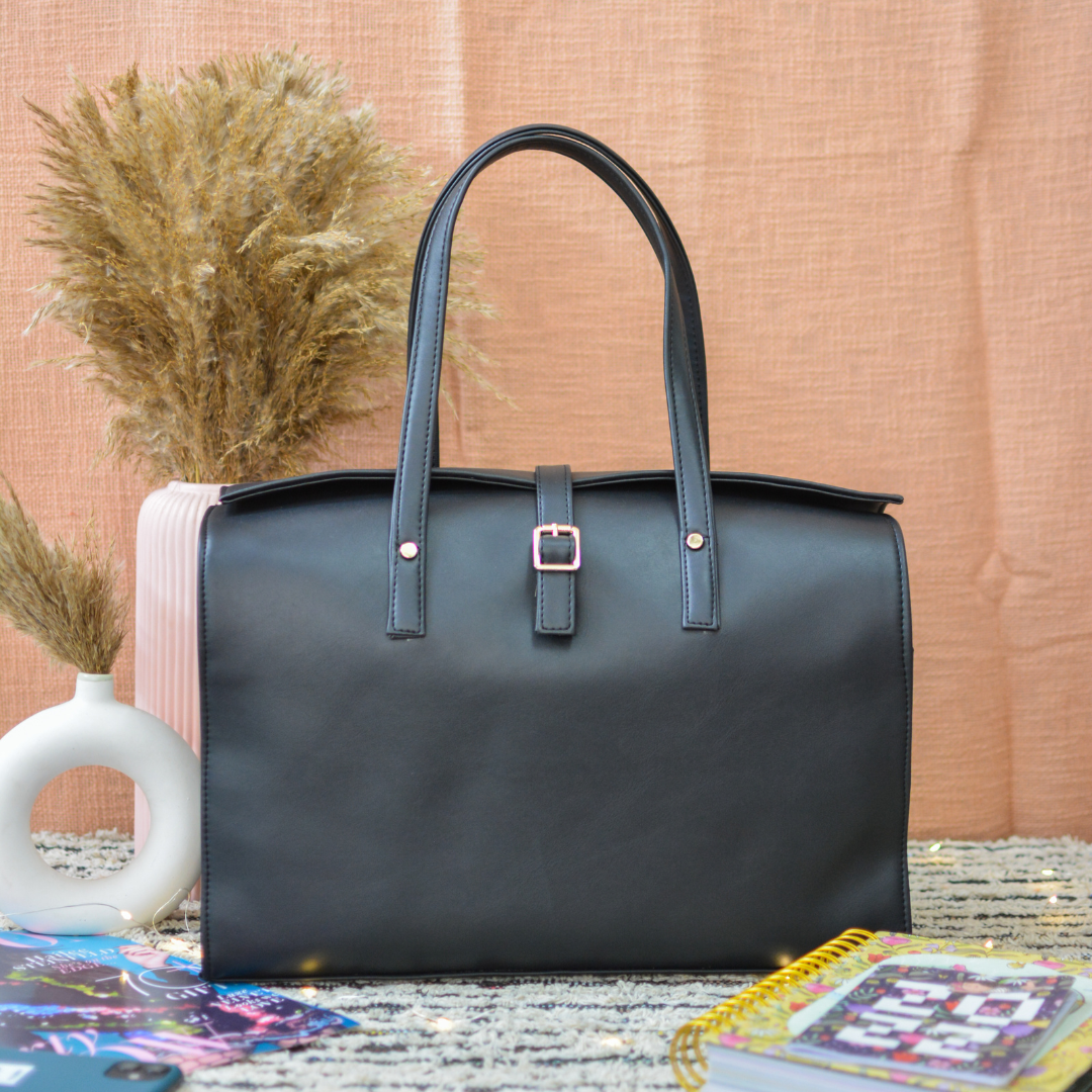 Black & Green Swede Leera 16inch Bag