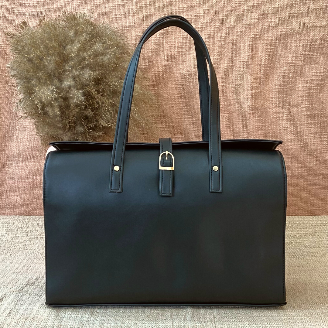 Black & Aztec Leera 16inch Bag + Big wallet Combo