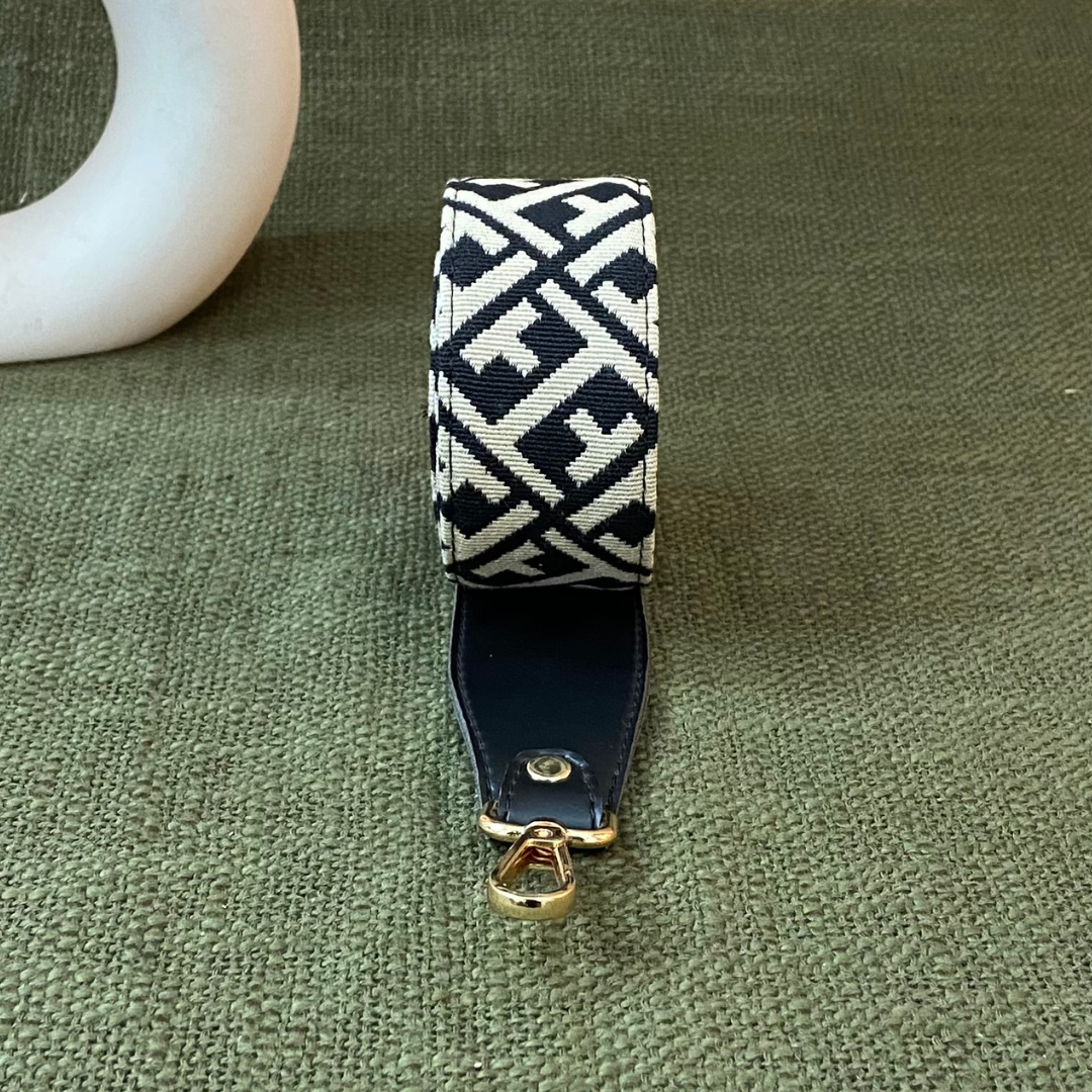 Black T-Shape Shoulder Strap