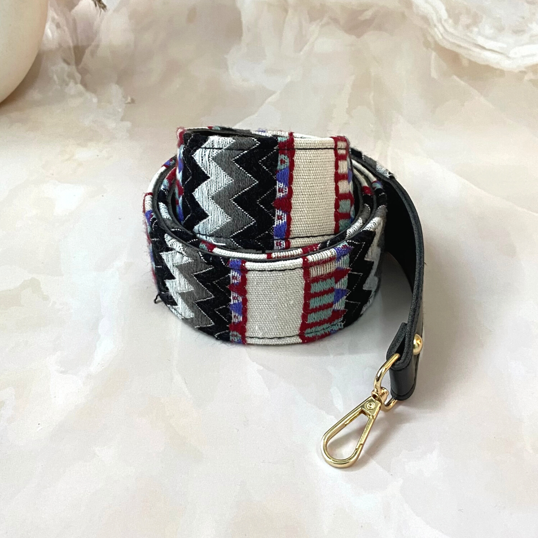 Black Tribal Shoulder Strap