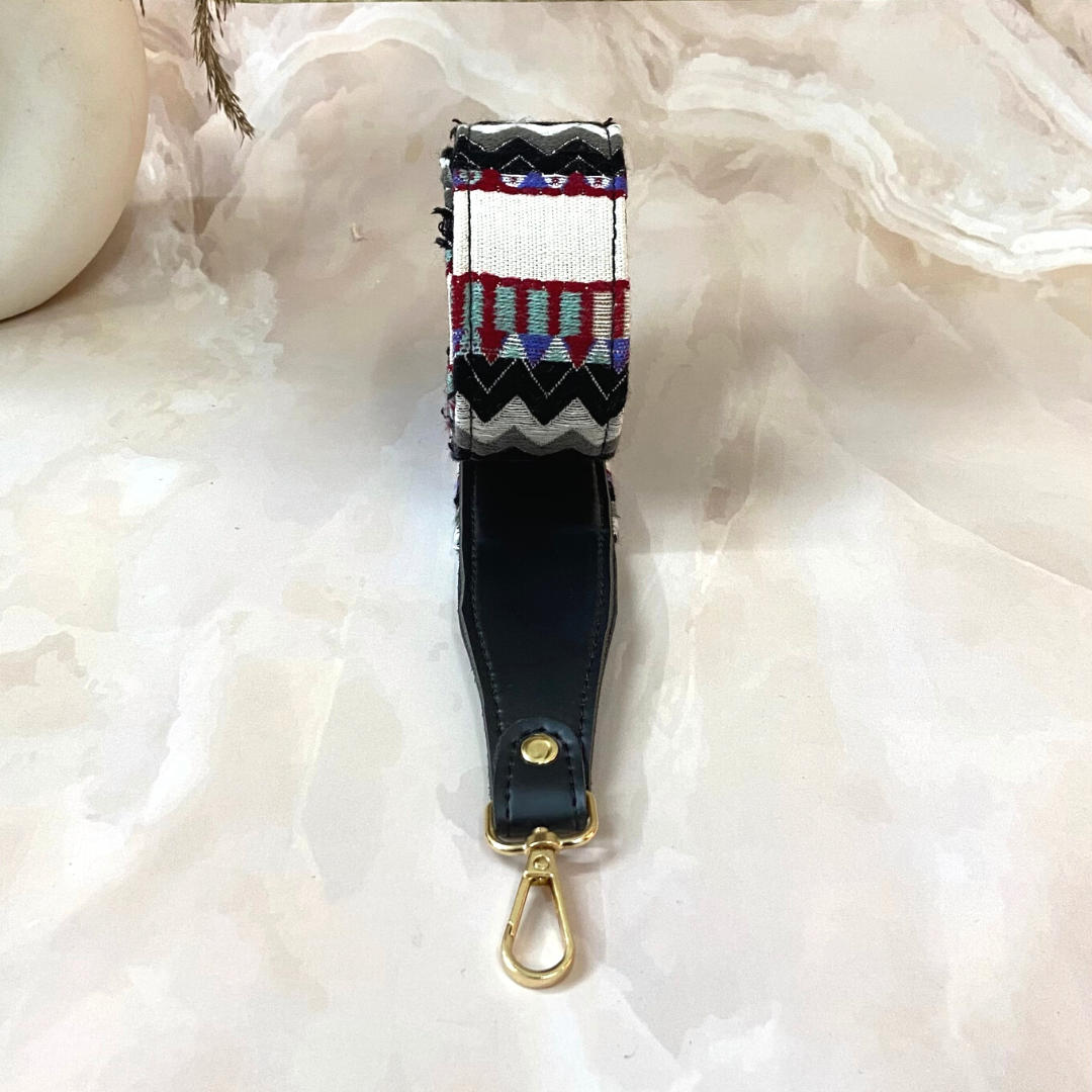 Black Tribal Shoulder Strap