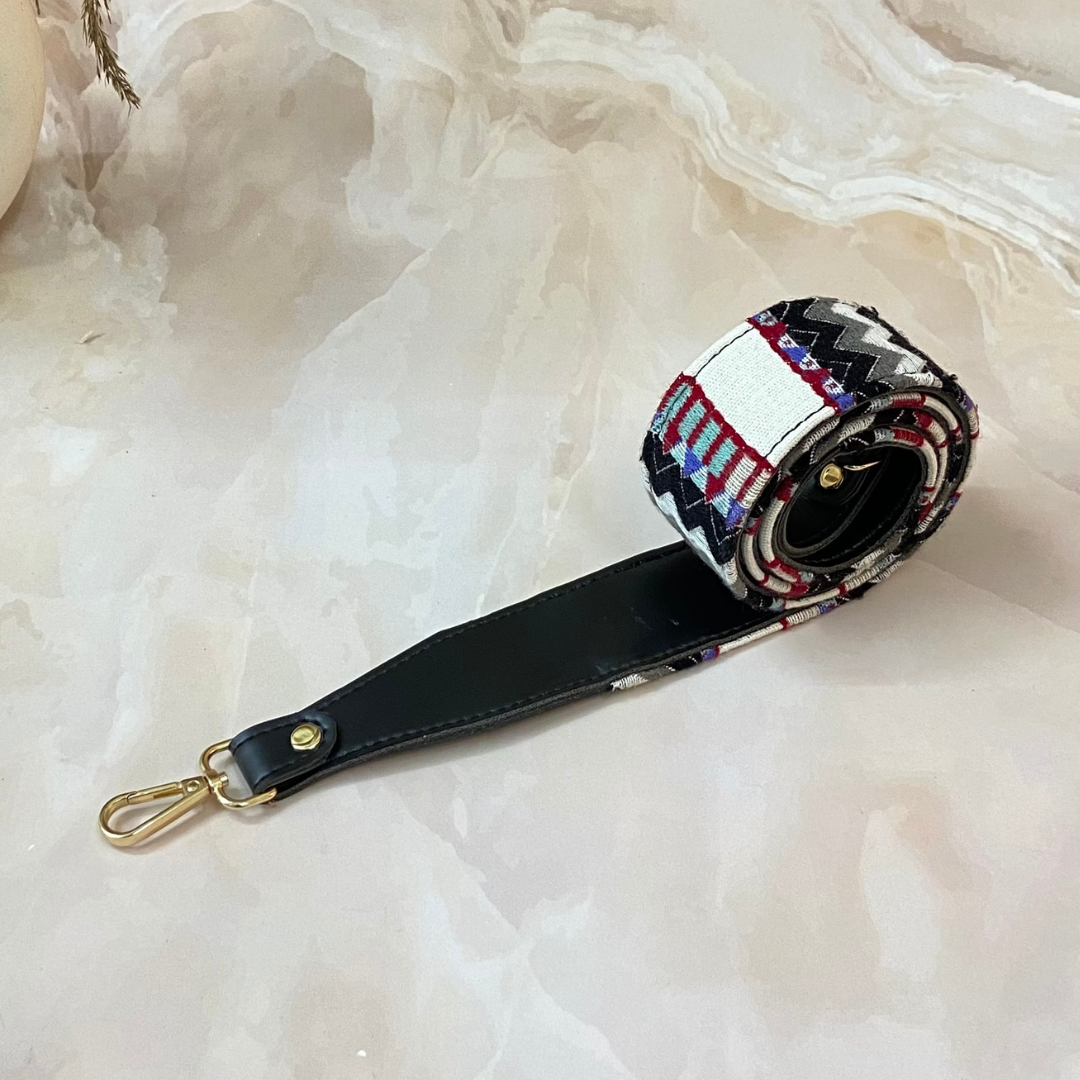 Black Tribal Shoulder Strap