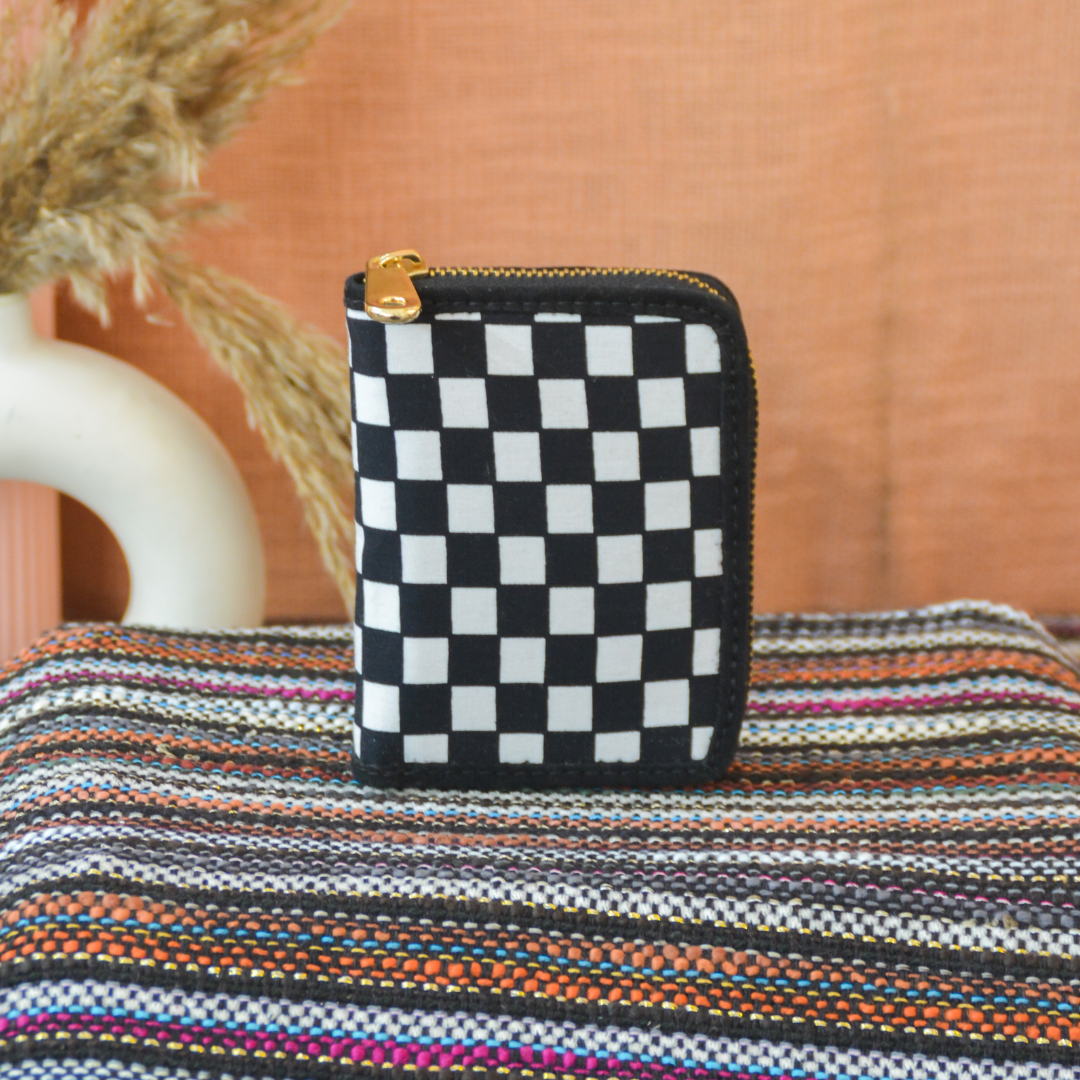 Black & White Mini Wallet