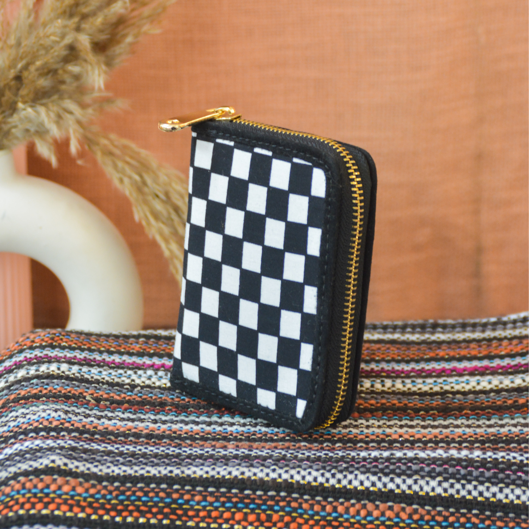 Black & White Mini Wallet