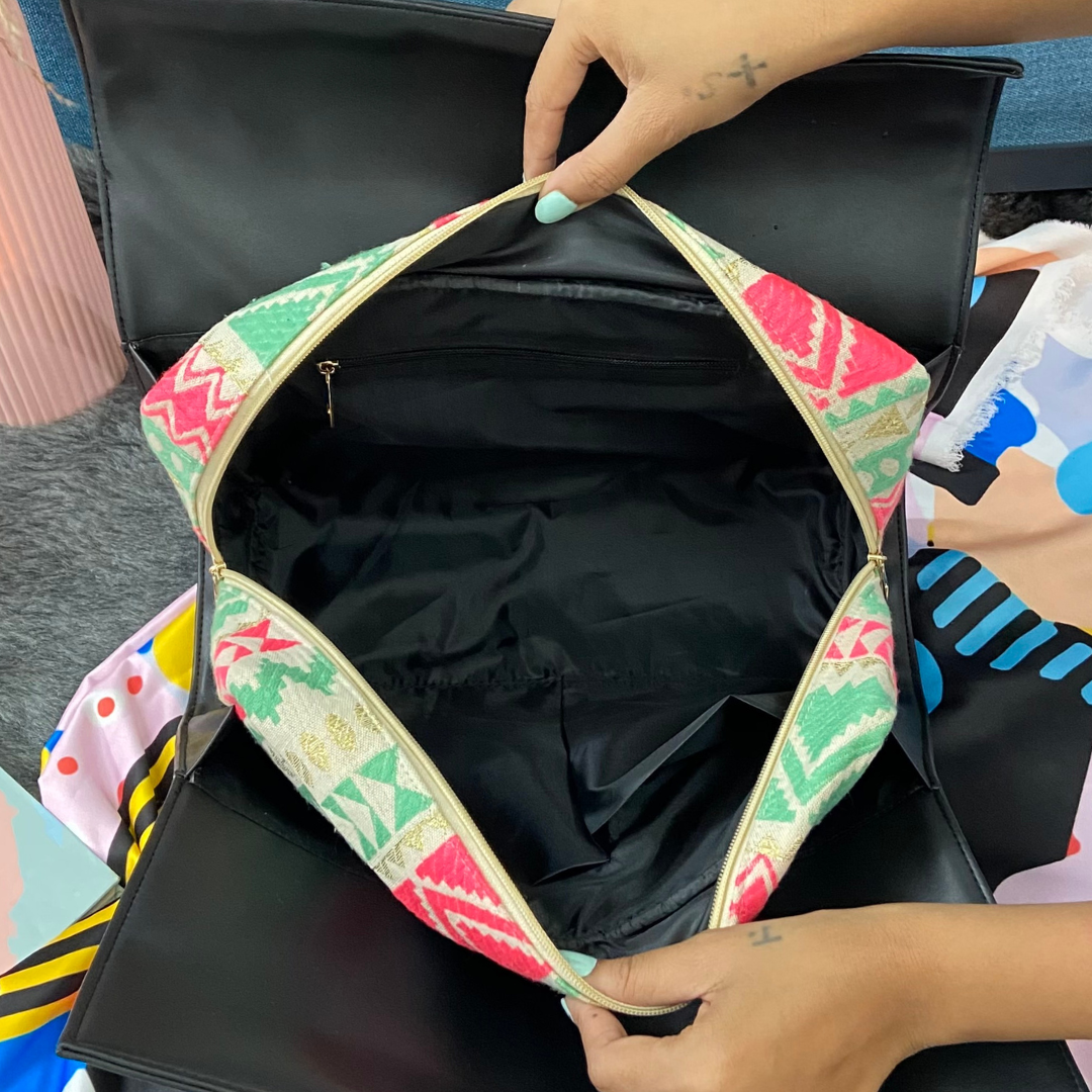 Black with Neon Leera 14inch Bag