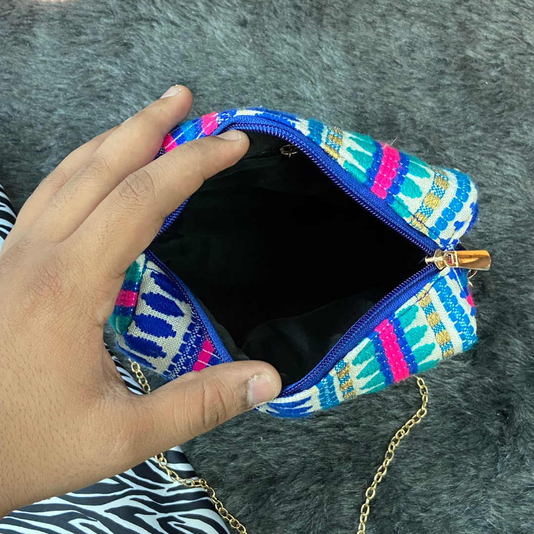 Blue Bullet Sling Pouch