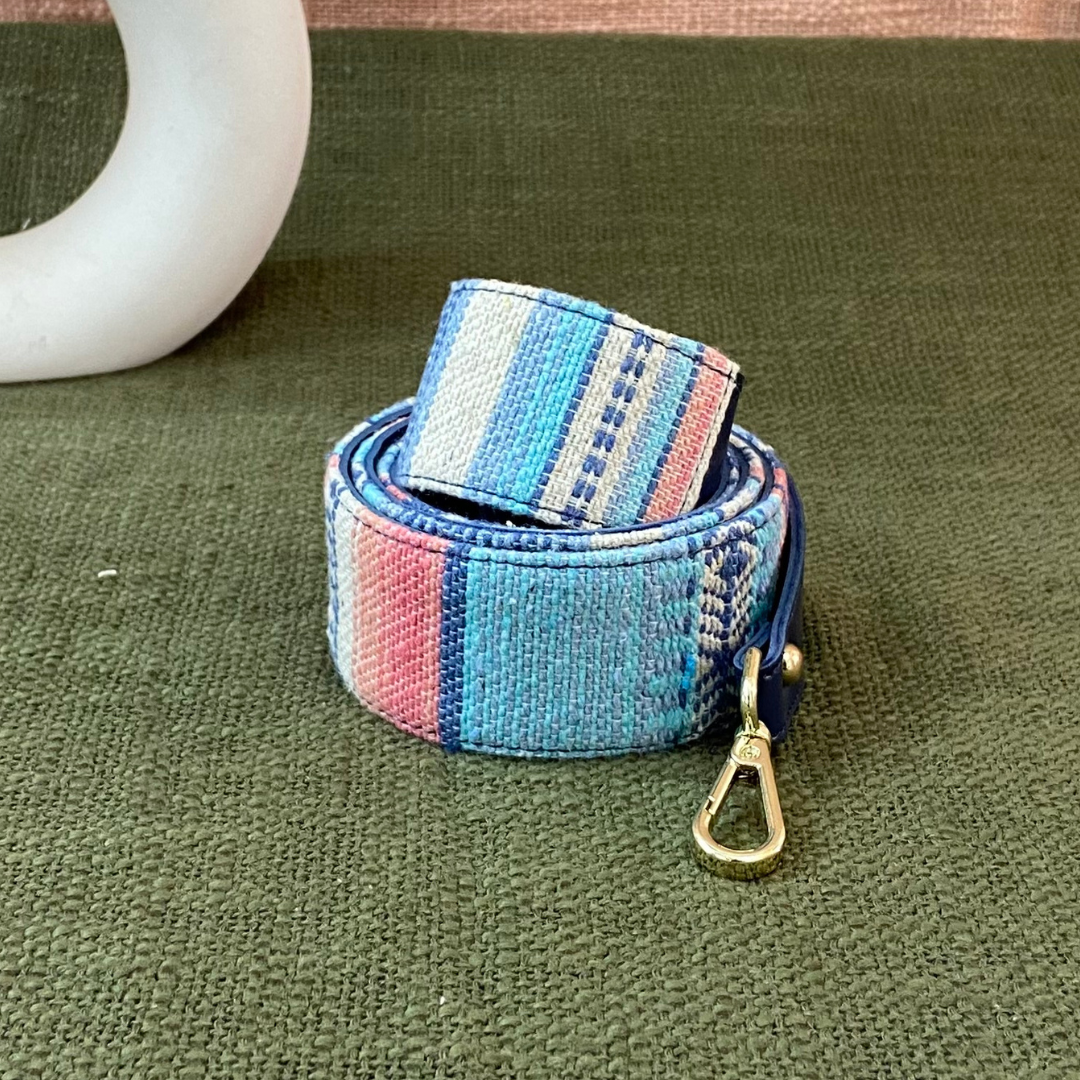 Blue Vibrant Shoulder Strap