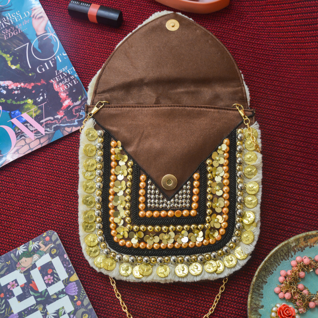 Brown Boho Sling Small