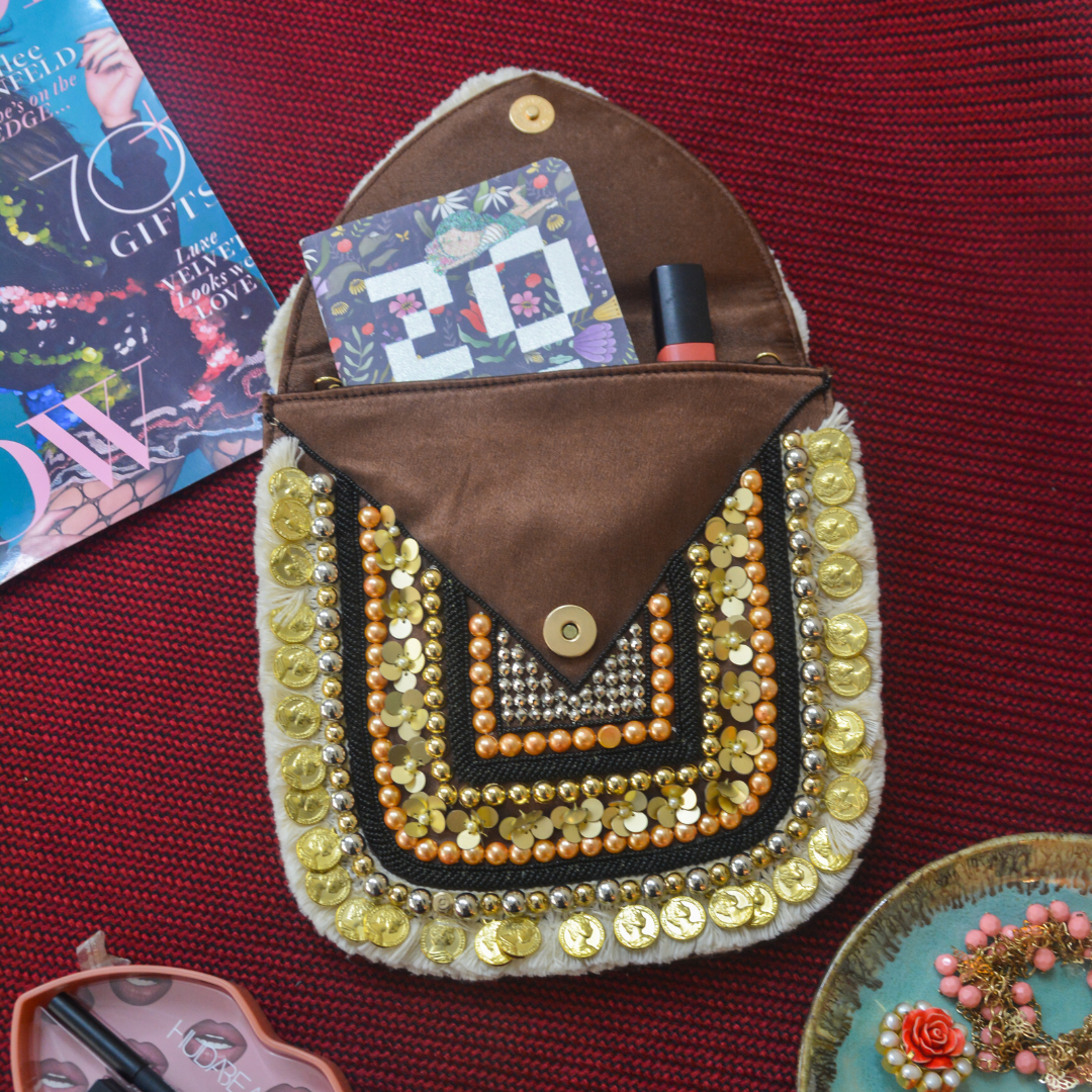 Brown Boho Sling Small