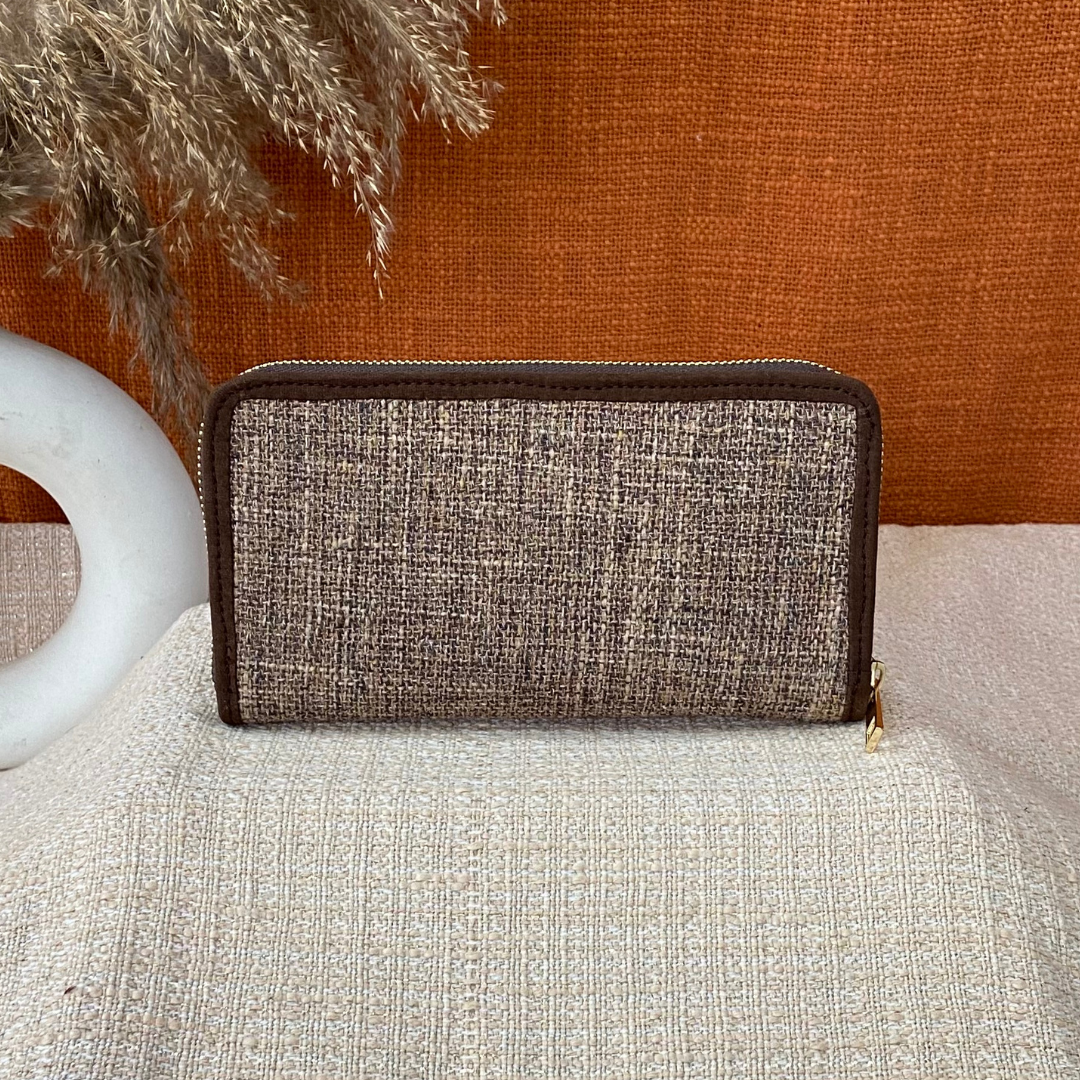 Brown Hazelnut Big Wallet