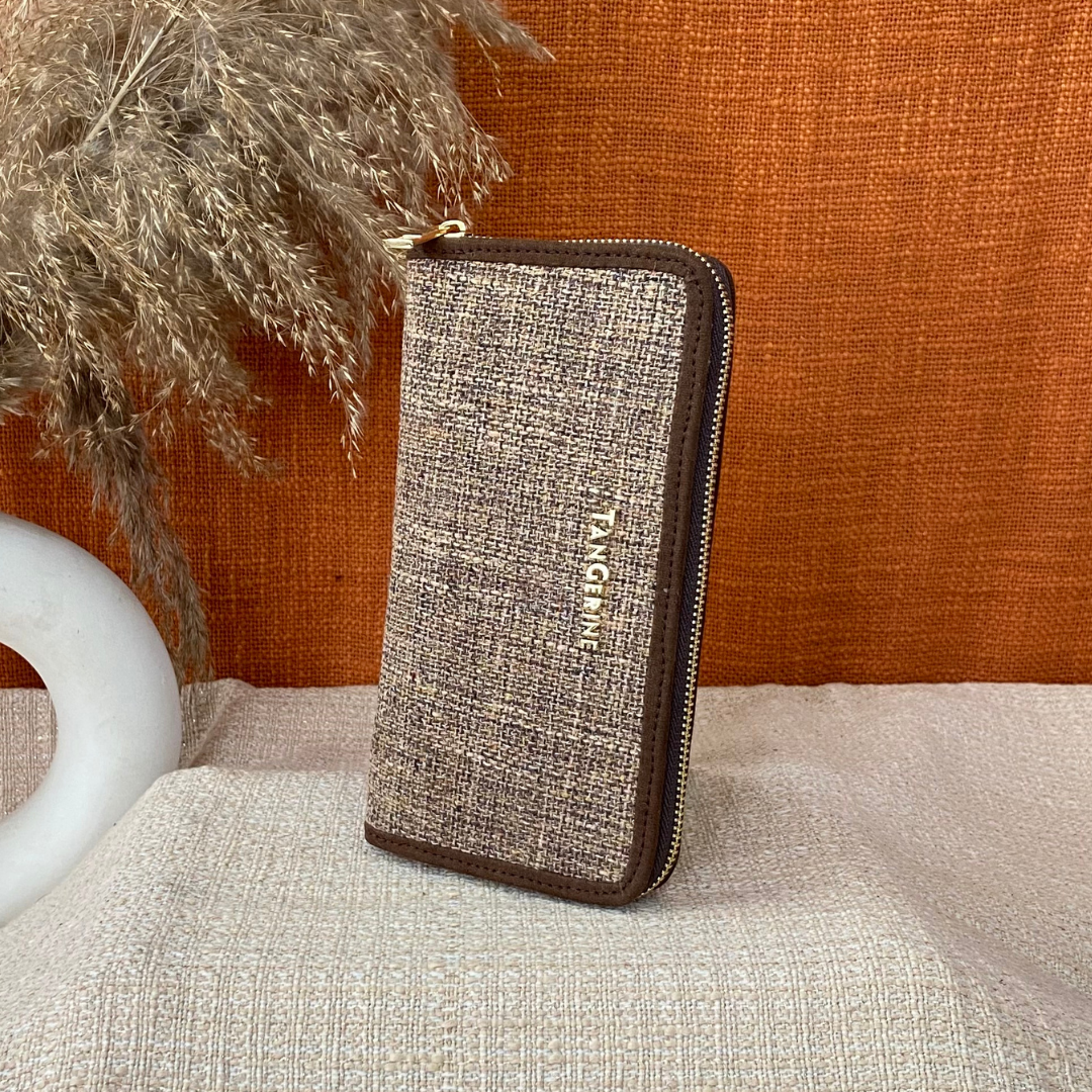 Brown Hazelnut Big Wallet