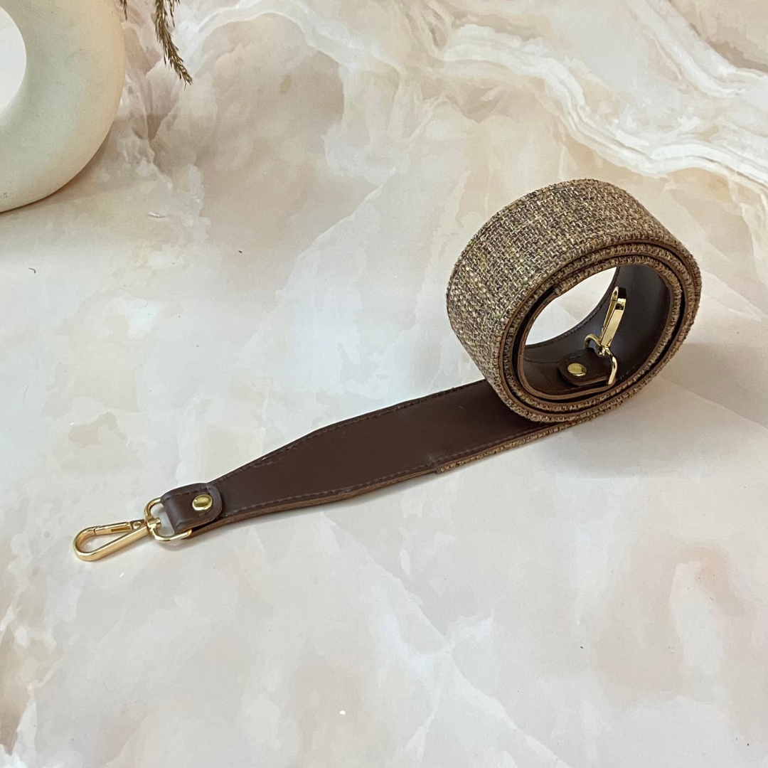 Brown Hazelnut color Shoulder Strap