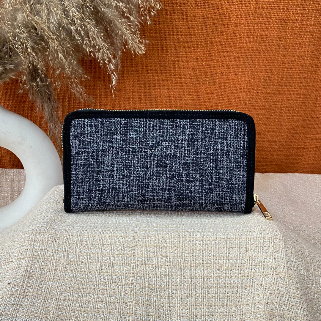 Charcoal Grey Big Wallet