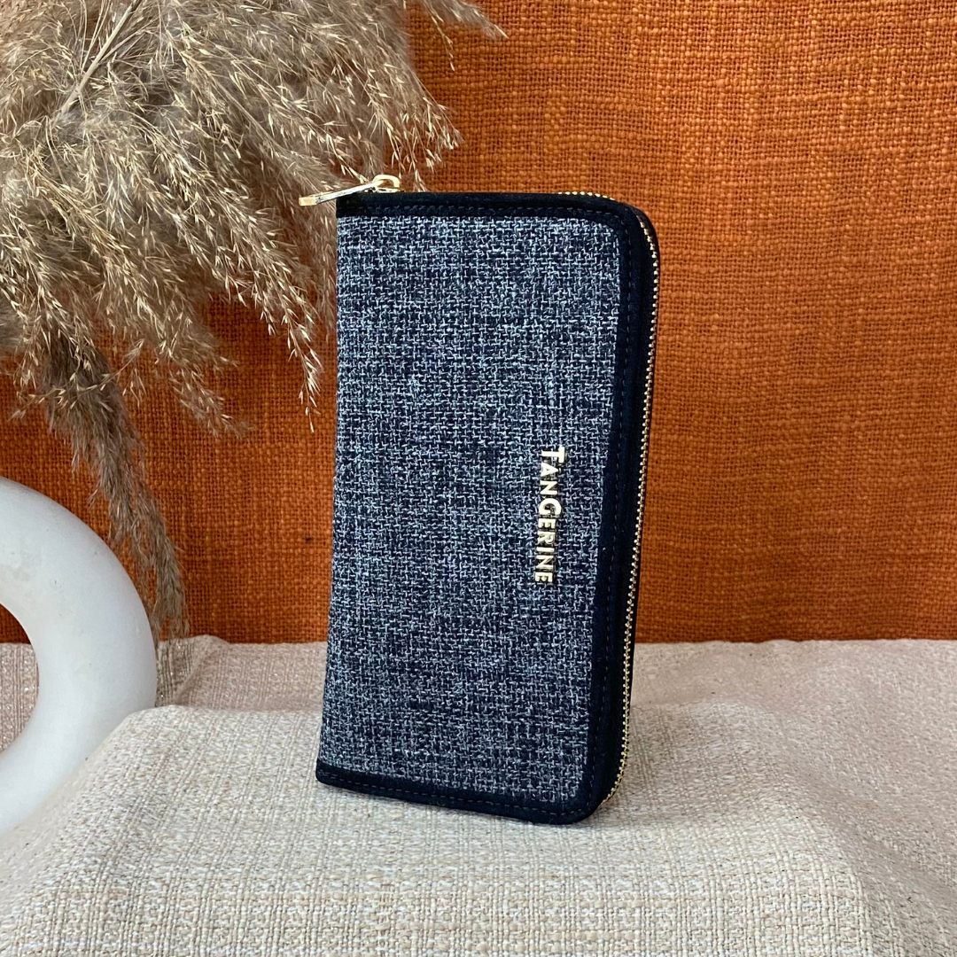 Charcoal Grey Big Wallet