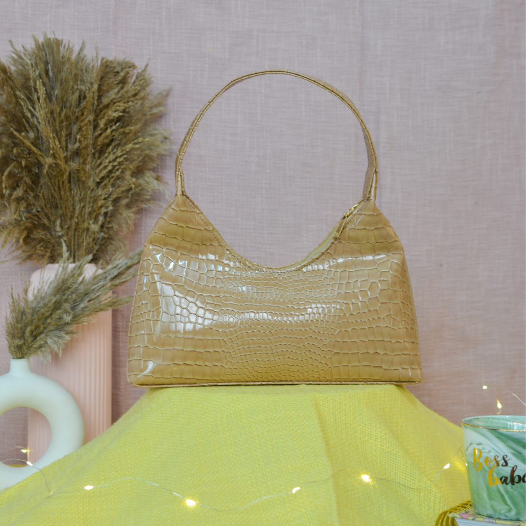 Coffee Brown Shoulder Bag