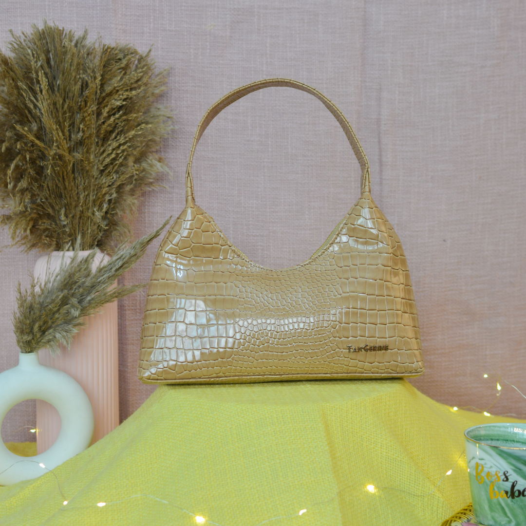 Coffee Brown Shoulder Bag