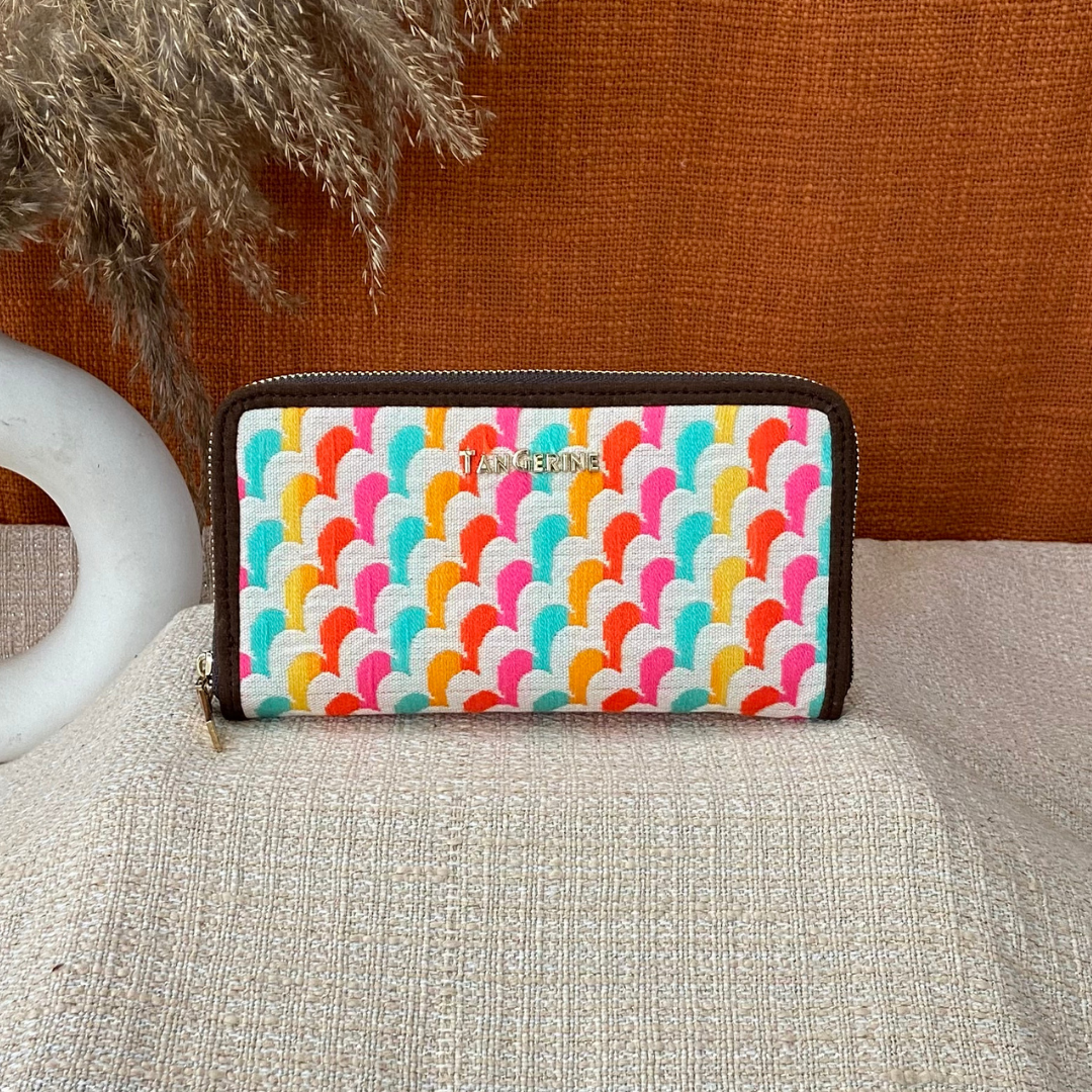 Colorful Wave Big Wallet