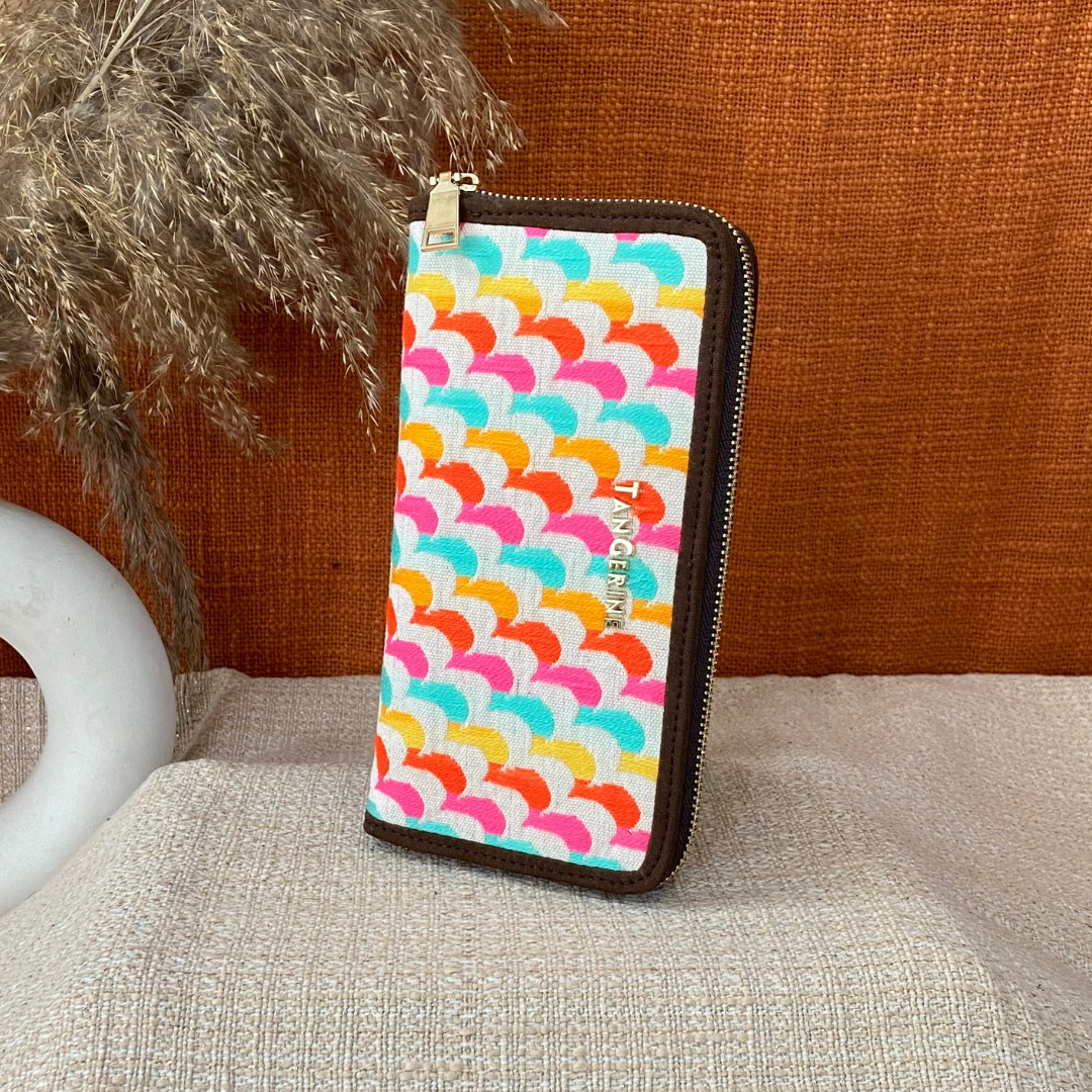 Colorful Wave Big Wallet