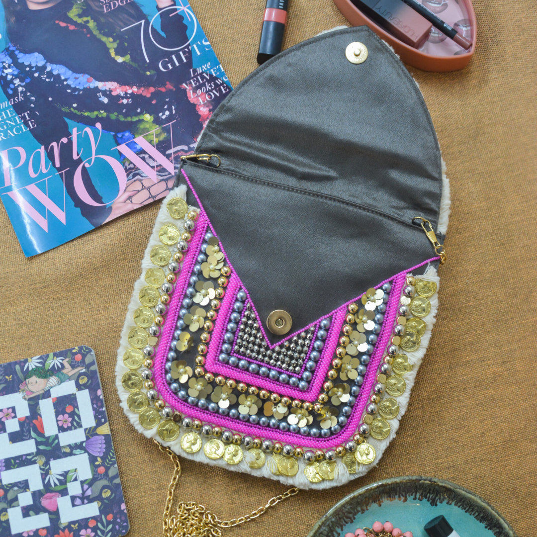 Dark Grey Boho Sling Small