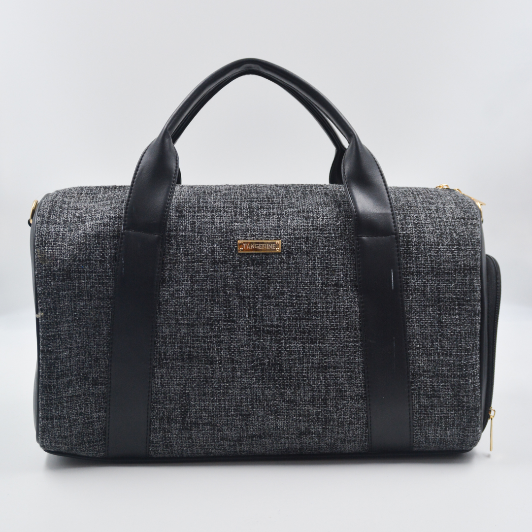 Dark Grey Duffle Bag