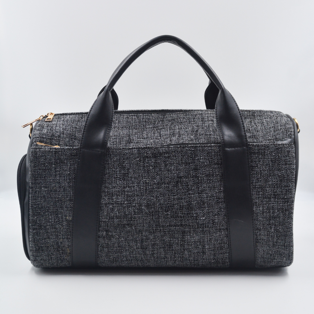 Dark Grey Duffle Bag
