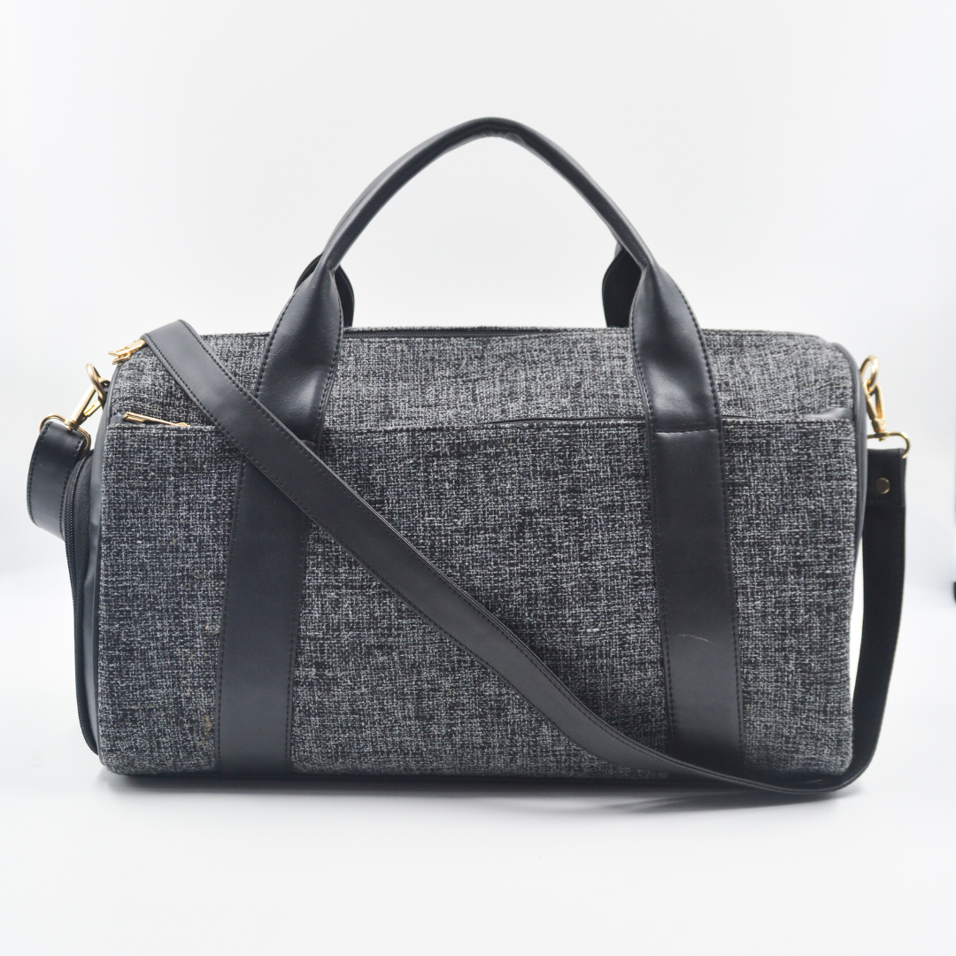 Dark Grey Duffle Bag