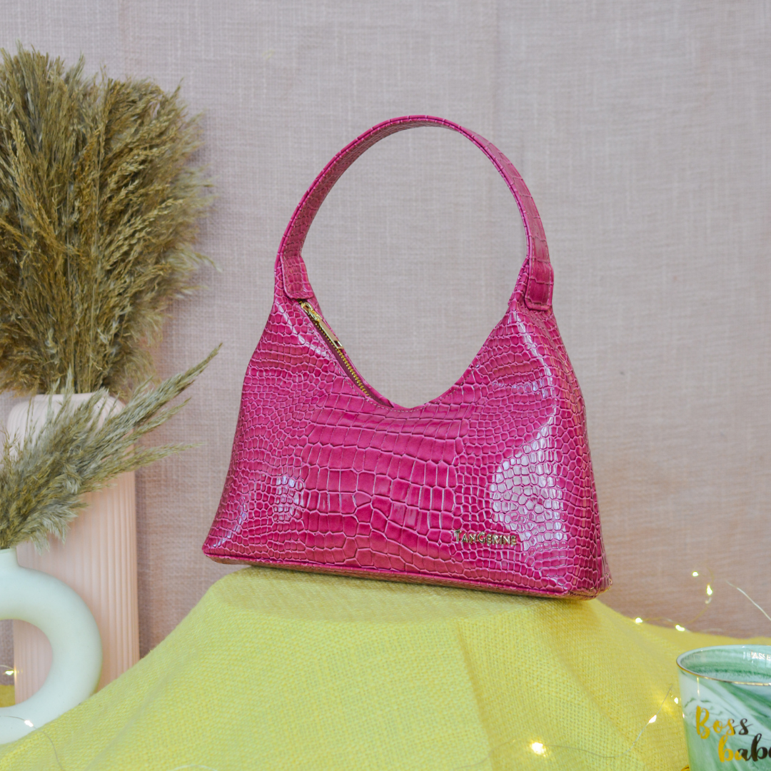 Dark Pink Shoulder Bag