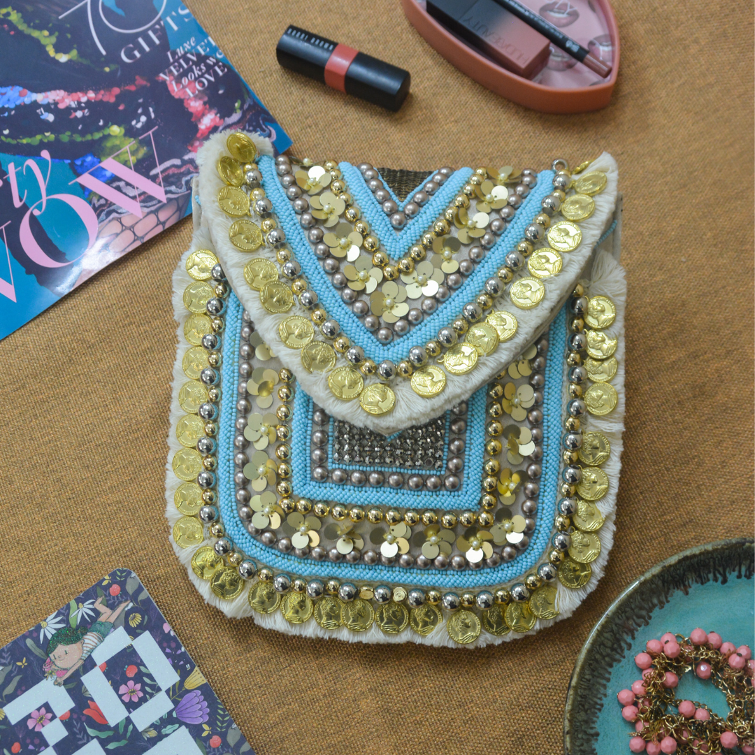 Grey Boho Sling Small