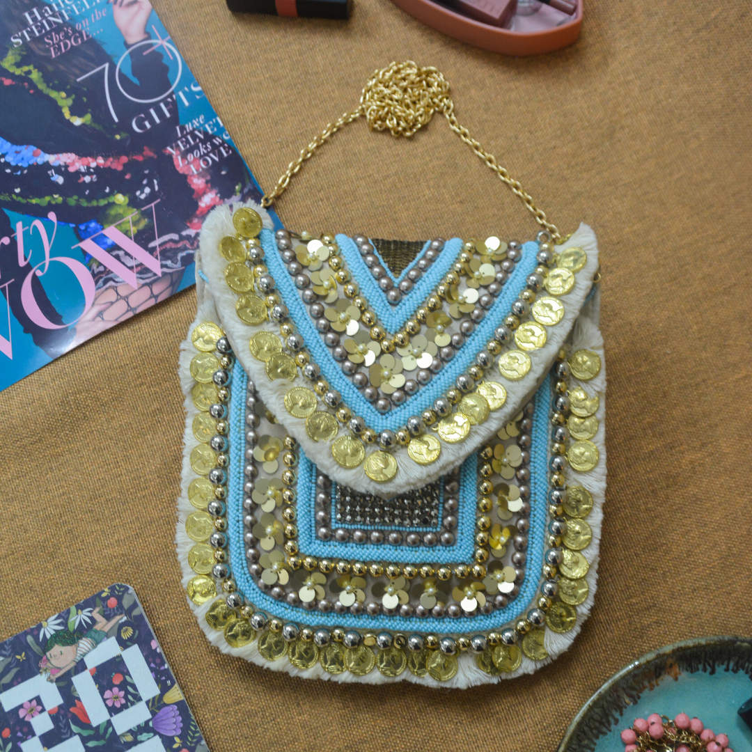 Grey Boho Sling Small